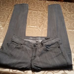 Light gray skinny jeans
